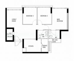 Blk 131C Eastlink I @ Canberra (Sembawang), HDB 4 Rooms #588734351